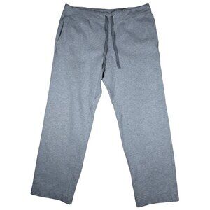 GAP Men's Wide Leg Grey Sweatpants Pajama Size Large Cozy Comfy Gym Lounge